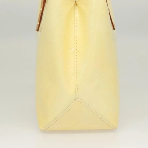 LOUIS VUITTON Monogram Vernis Reade PM Hand Bag Perle M91336 LV Auth 129822 - Picture 6 of 16